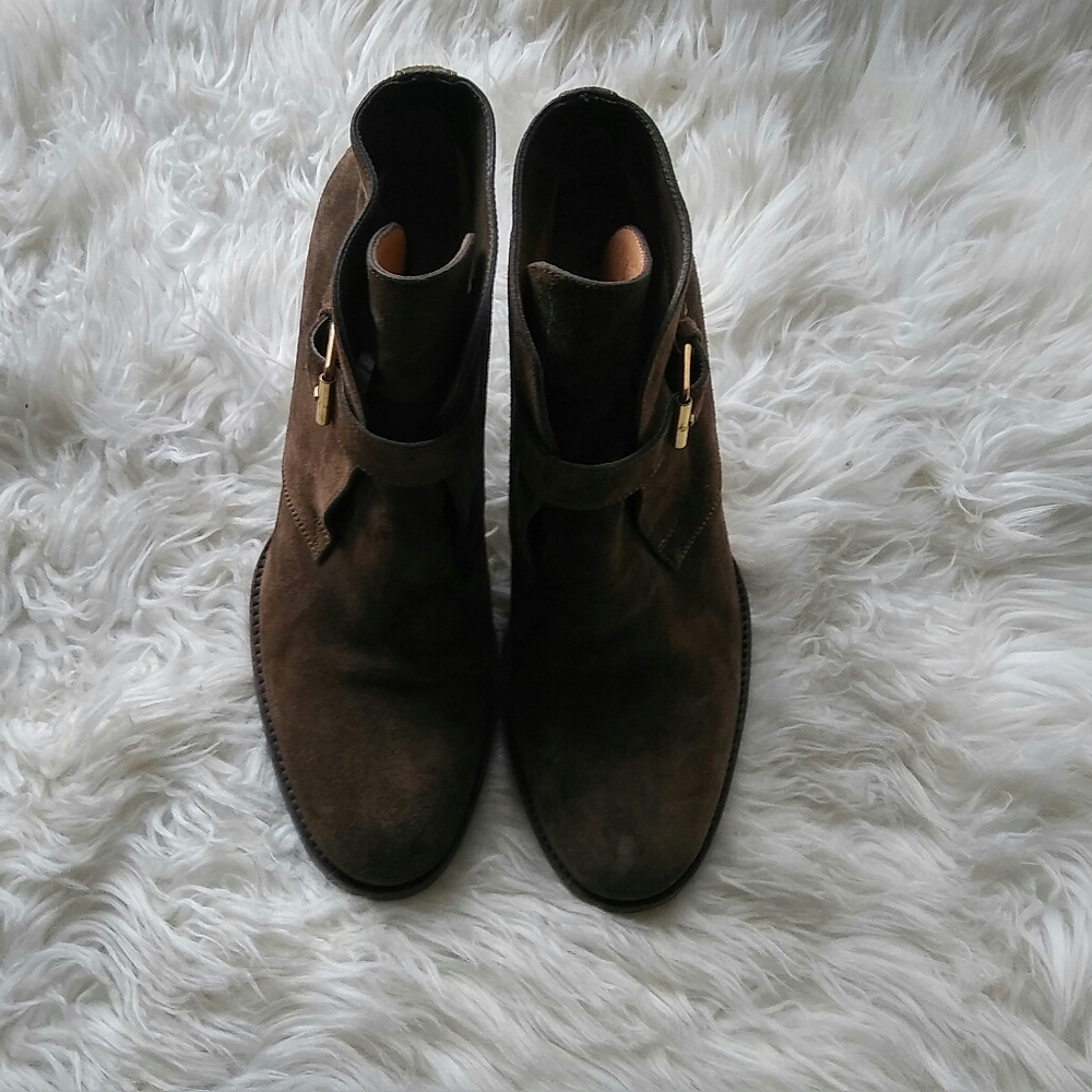 Ralph Lauren Collection Suede Ankle Boots - Picture 8 of 12